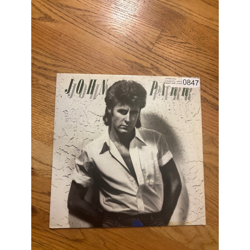 John Parr Vinyl LP Album 12" Black Good 1984 Atlantic Records 78 01801 Rock